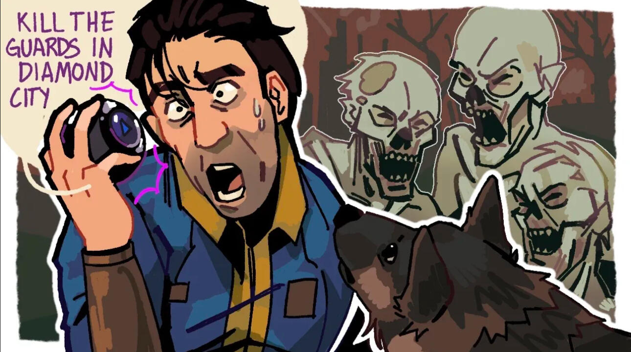 letting a cursed magic 8 ball guide me through the wasteland letting a cursed magic 8 ball guide me through the wasteland